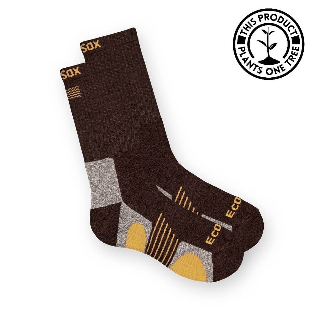 Ecosox - Wholesale Socks - Unisex - Hiking Crew - Medium Wgt. Full Cushion - Large2