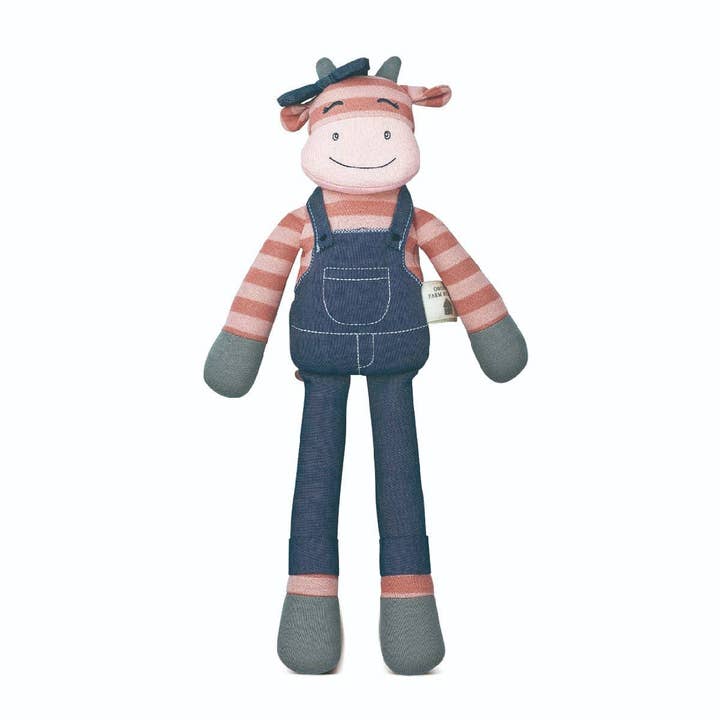 Organic Farm Buddies - Wholesale Stuffed/Plush Toy - Kids & Baby - Miss Moo - Plush