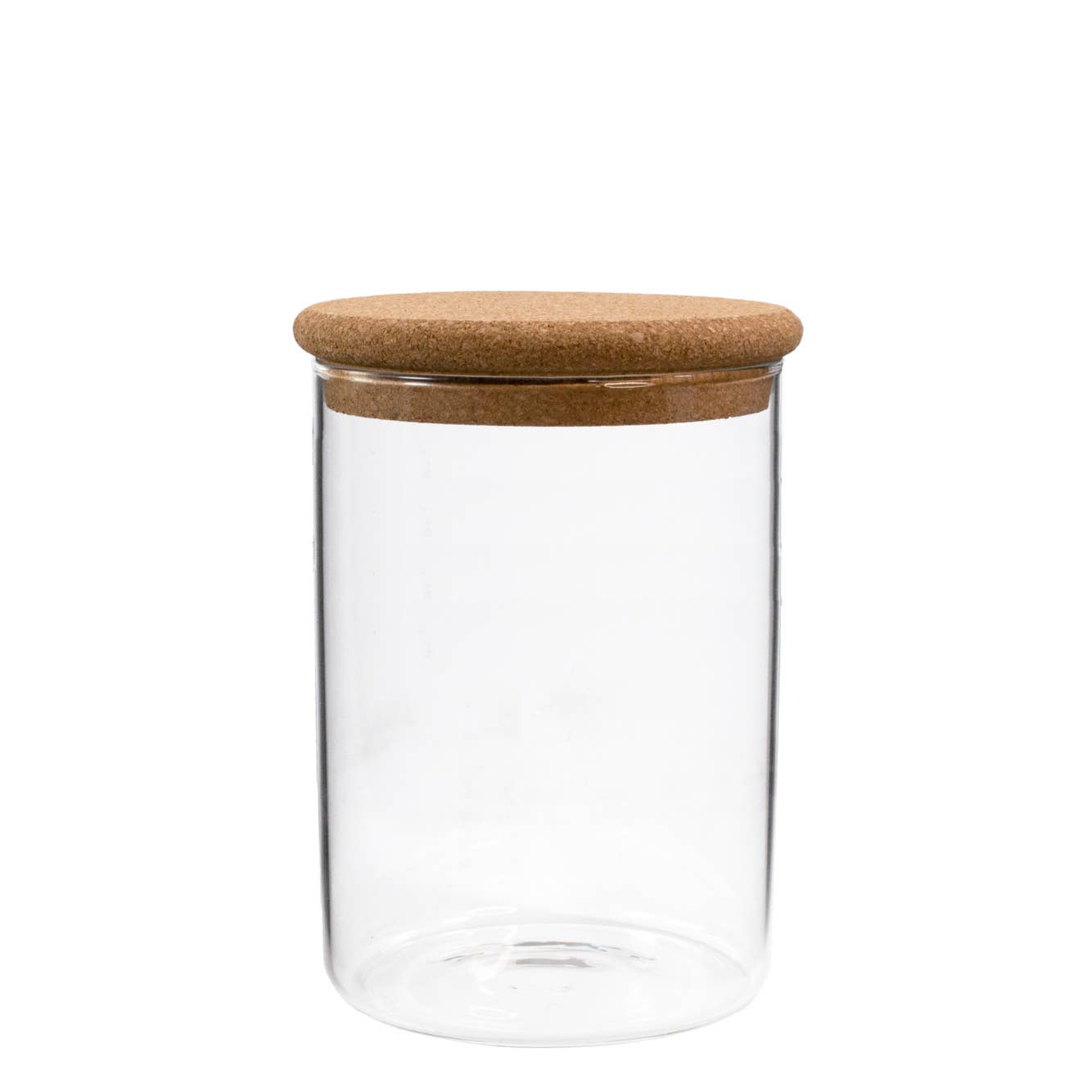 KITCHEN BASICS Canister Borosilicate/Cork Lid 30oz for wholesale by Port-Style Enterprises Inc.