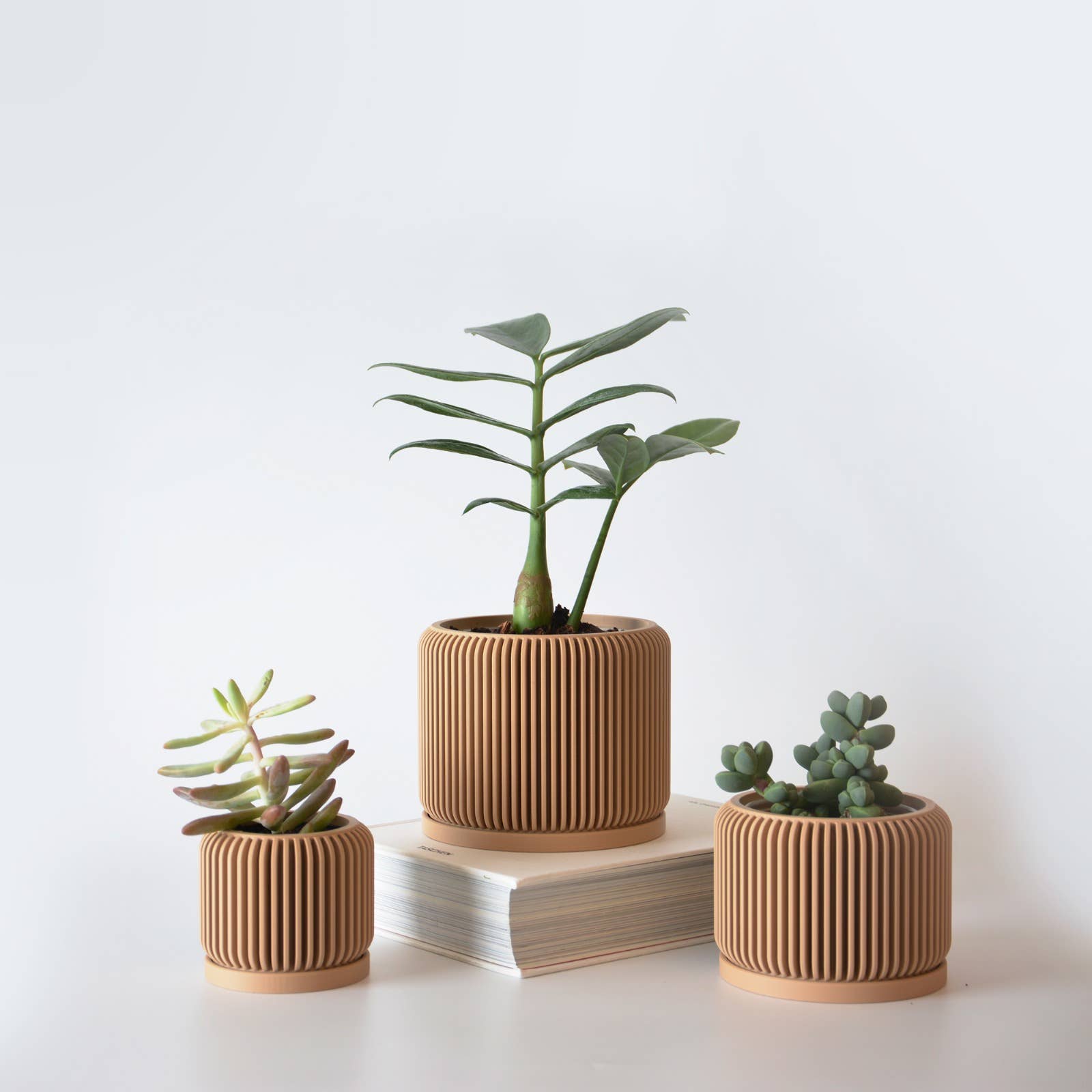 Craft53 – Großhandel Blumentopf – Minimalistischer Pflanztopf mit Drainage und Untersetzer0