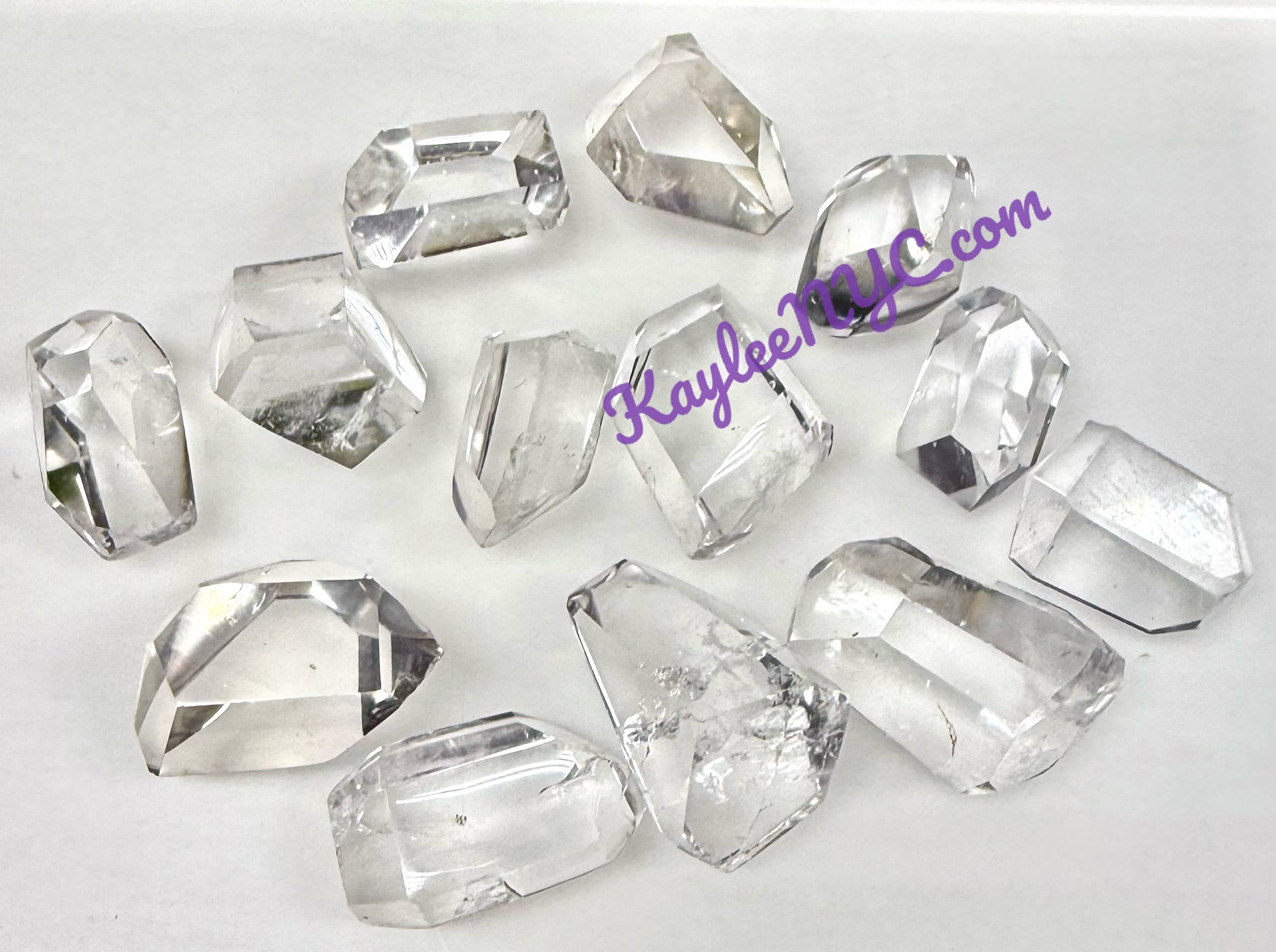 KayleeNYC - Wholesale Spiritual Stone/Crystal - 1 lb Natural Clear Quartz Freeform Crystals Polished Healing6