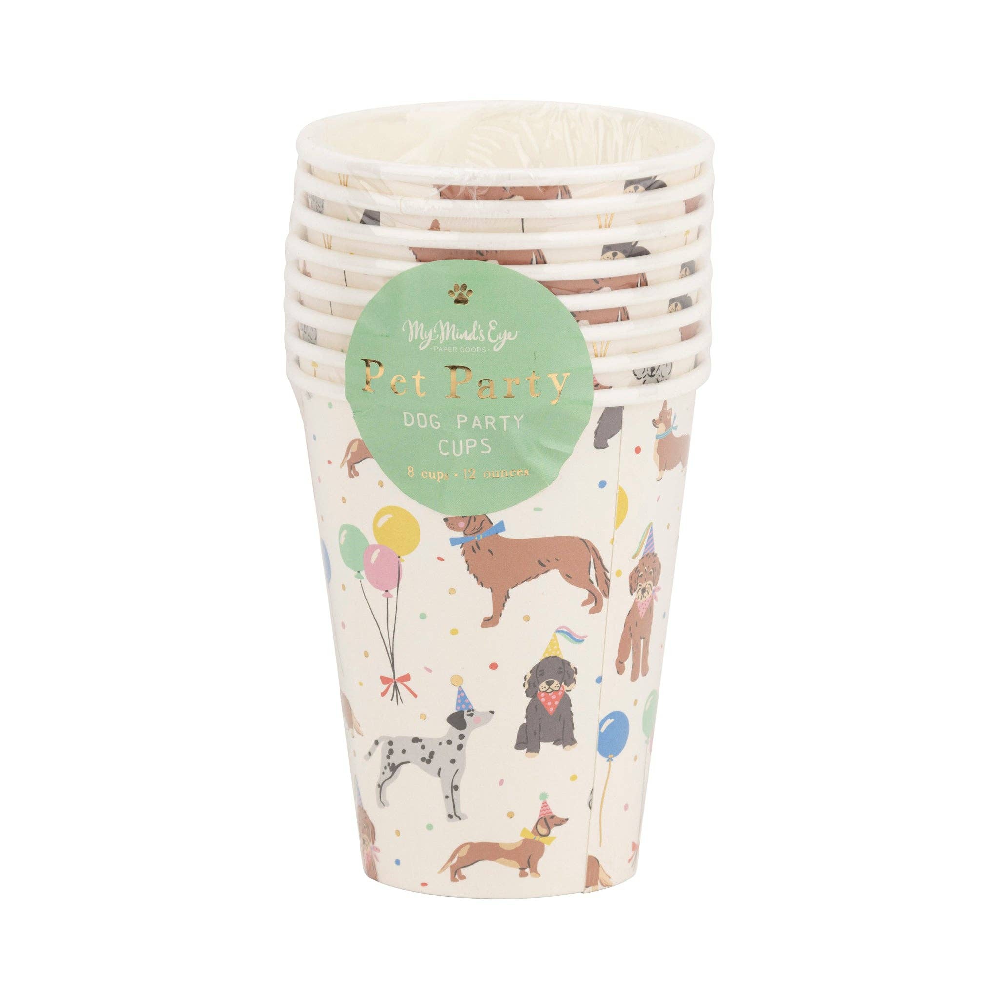 My Mind’s Eye - Wholesale Disposable Cup - PET1111 - Dog Party Cup - 12 oz4