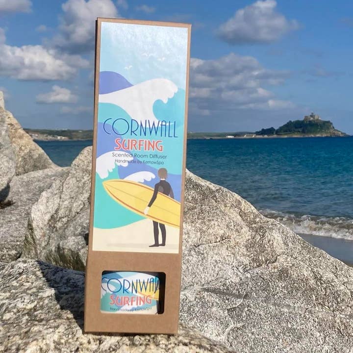 Cornwall Surfing (Coconut & Lemongrass) Room Diffuser for wholesale by KernowSpa