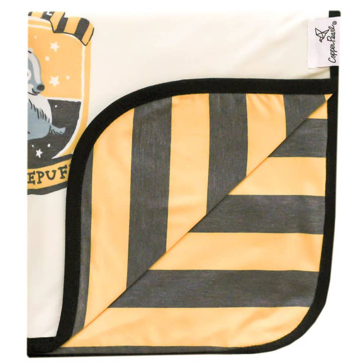 Three-Layer Quilt - Hufflepuff for wholesale by Copper Pearl