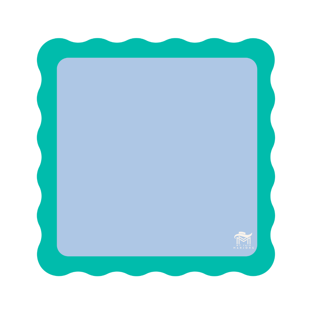 My Fair Mahjong - Wholesale Board Game - MAHJONG MAT  |  Color Wave  |  31" x 31"19