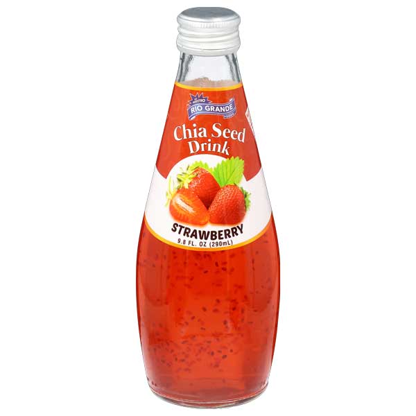 Hudson Meat Company - Wholesale Fruit Juice - DRINK CHIA SEED STRAWBERRY 290ML - RIO GRANDE