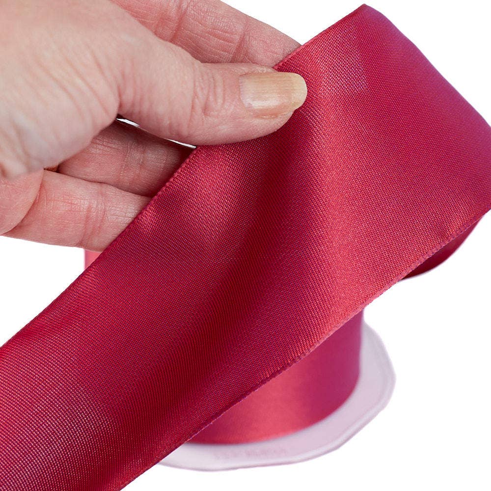 Factory Direct Craft - Wholesale Ribbon - Gift Wrapping - Opaque Organza Wired Ribbon - 20yd spool - Select Color1