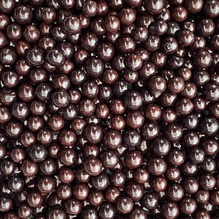 McCall's - Wholesale Chocolate - PEARL CANDIES 7 mm SHIMMER CHOCOLATE BROWN 2lb1