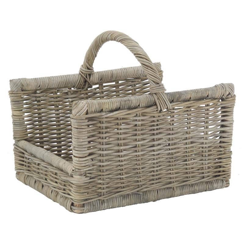 Aubry Gaspard - Wholesale Shopping Cart - Pellet log basket0