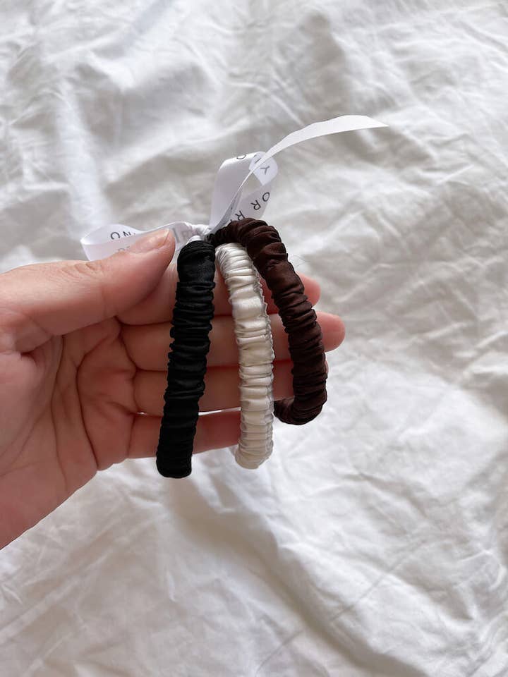 Chouchous pour cheveux MINI Pack 3 en 1 pour la vente par Silk Lovers