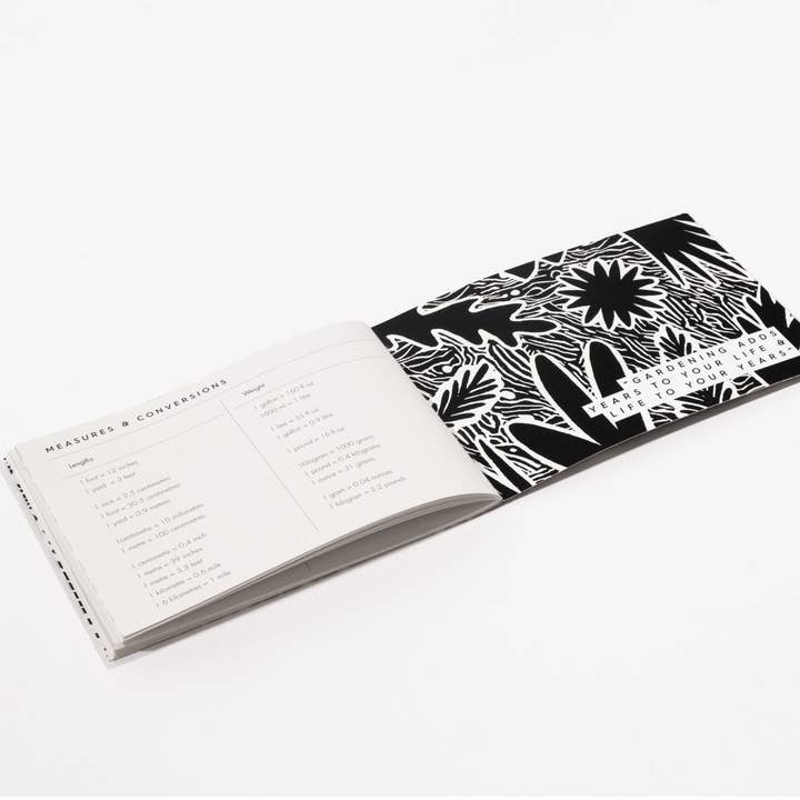 Studio Wald - Vendita all'ingrosso Diari/agende - Diario del giardiniere - bianco e nero