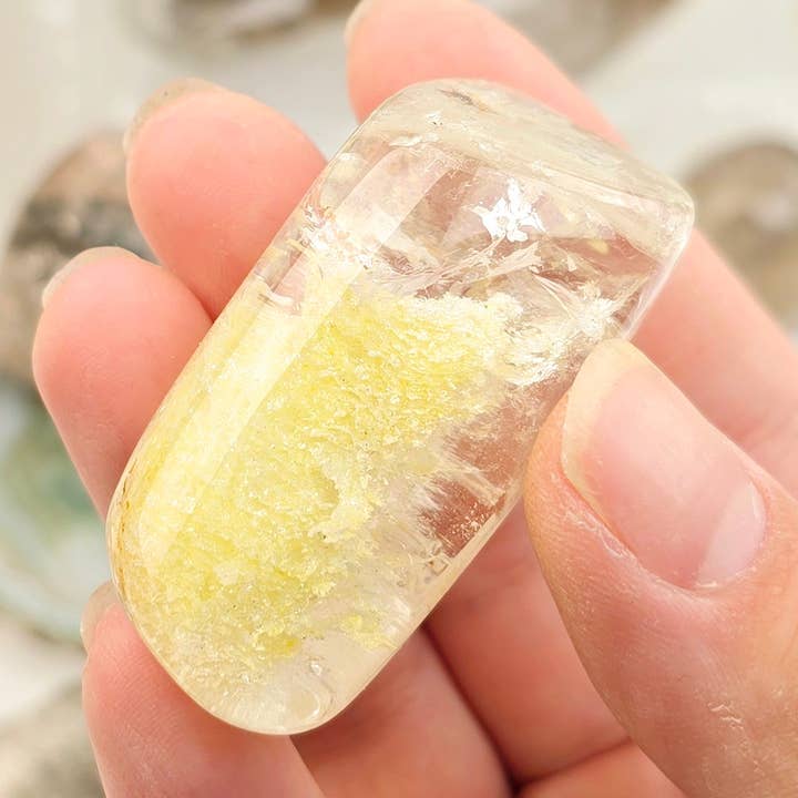 Quartzo Jardim Pequeno Cristal Polido Lodalita VOCÊ ESCOLHE por atacado de Rock Paradise