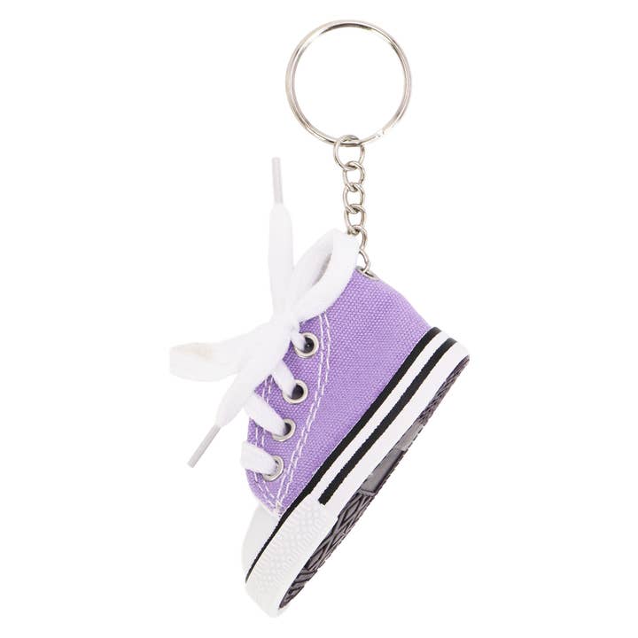 ASSORTED Canvas Rubber Sole Sneakers Novelty Key Chain for wholesale on Faire6