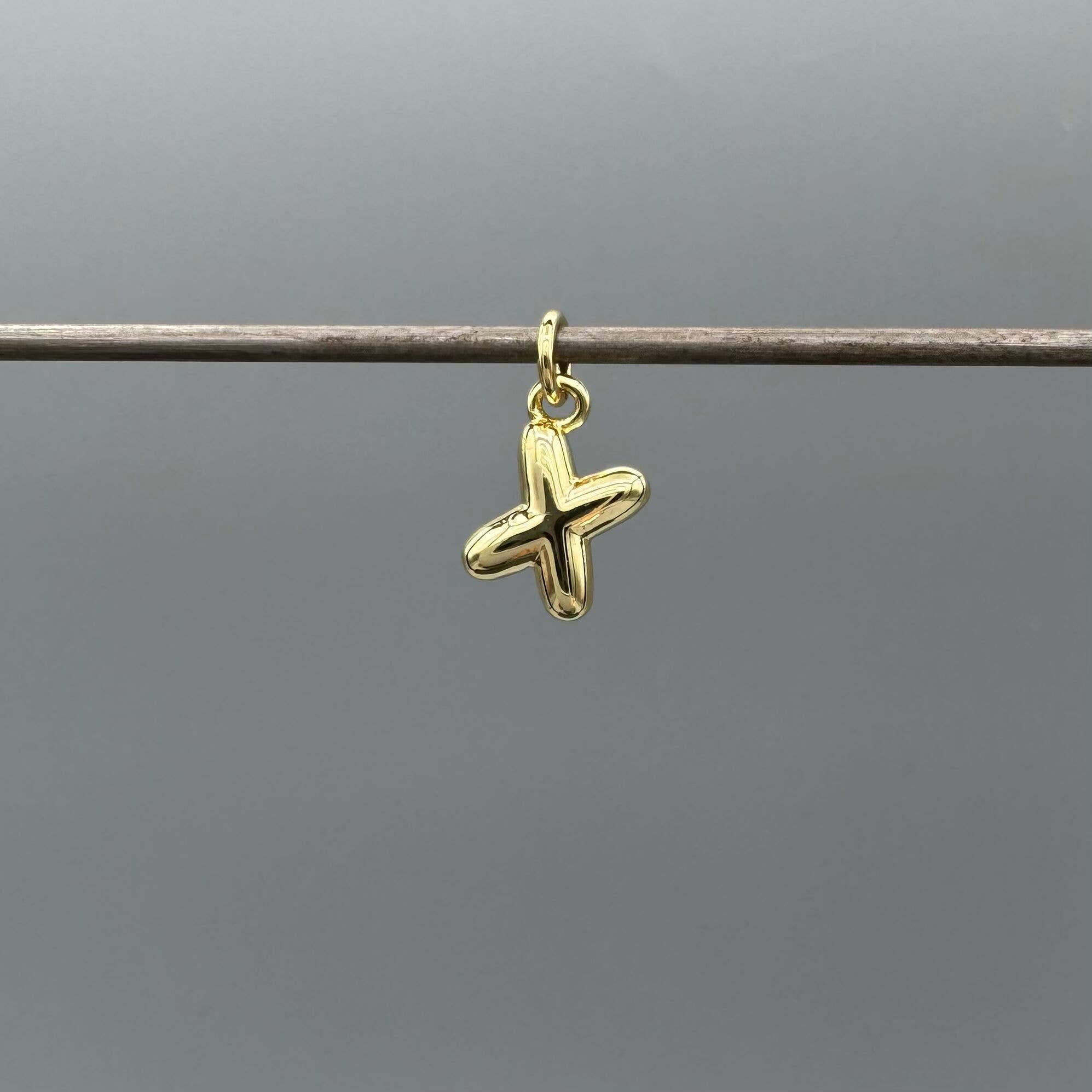 Something Silver - Wholesale Individual Charm/Pendant - Perfect Balloon Bubble Letter Initial Charm20