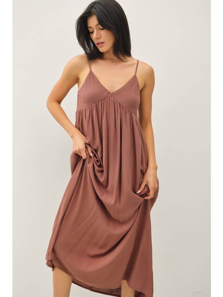 Be Cool - Wholesale Dress - Women's - BREEZY BABY DOLL MAXI DRESS15