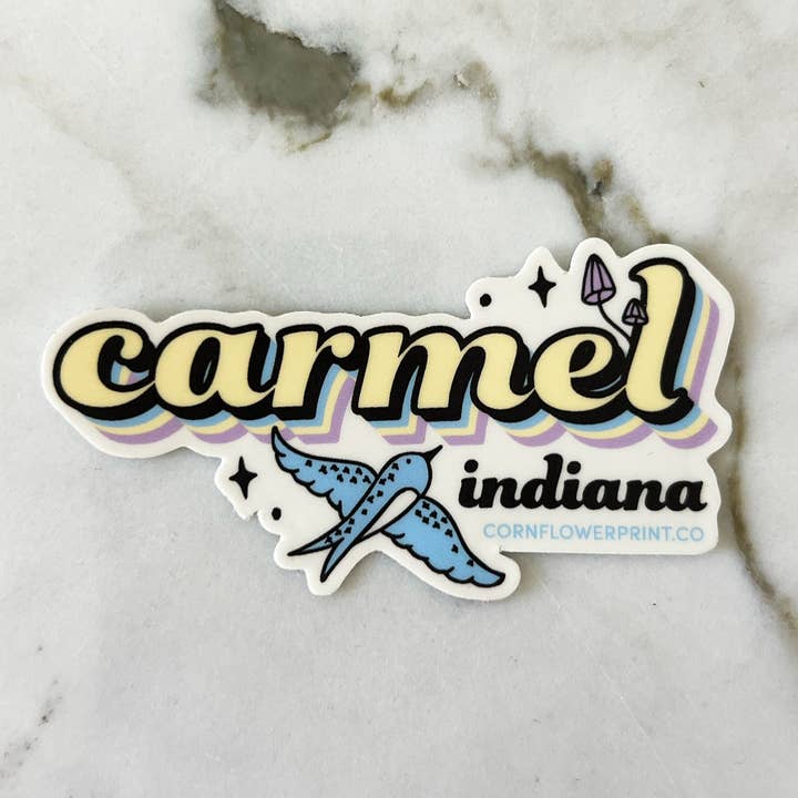 Cornflower Print Co. - Wholesale Sticker - Vinyl Sticker | Carmel