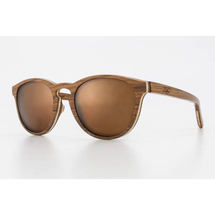 LUKE SHADES WOODEN EYEWEAR – Engroshandel Solbriller - Unisex – Helix Pau Ferro Rammer - Ikke-polariseret 1