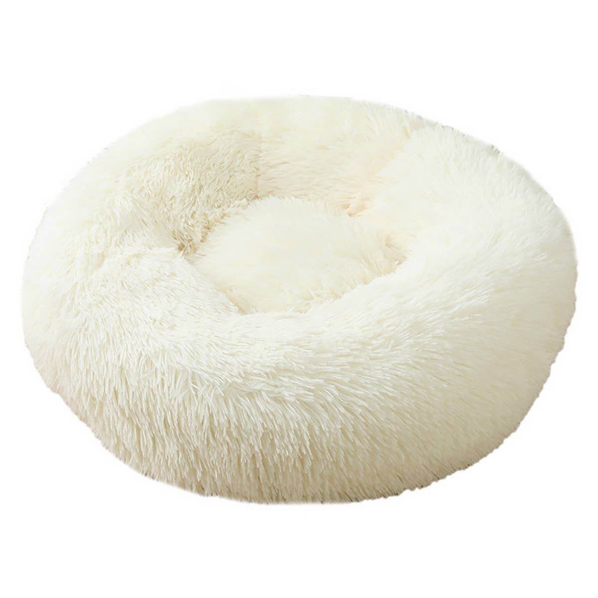 PAWPAWwholesale - Wholesale Pet Bed - Cat/Dog - Fluffy Donut Cat Bed – Plush & Cozy Pet Cushion_CWMM527912