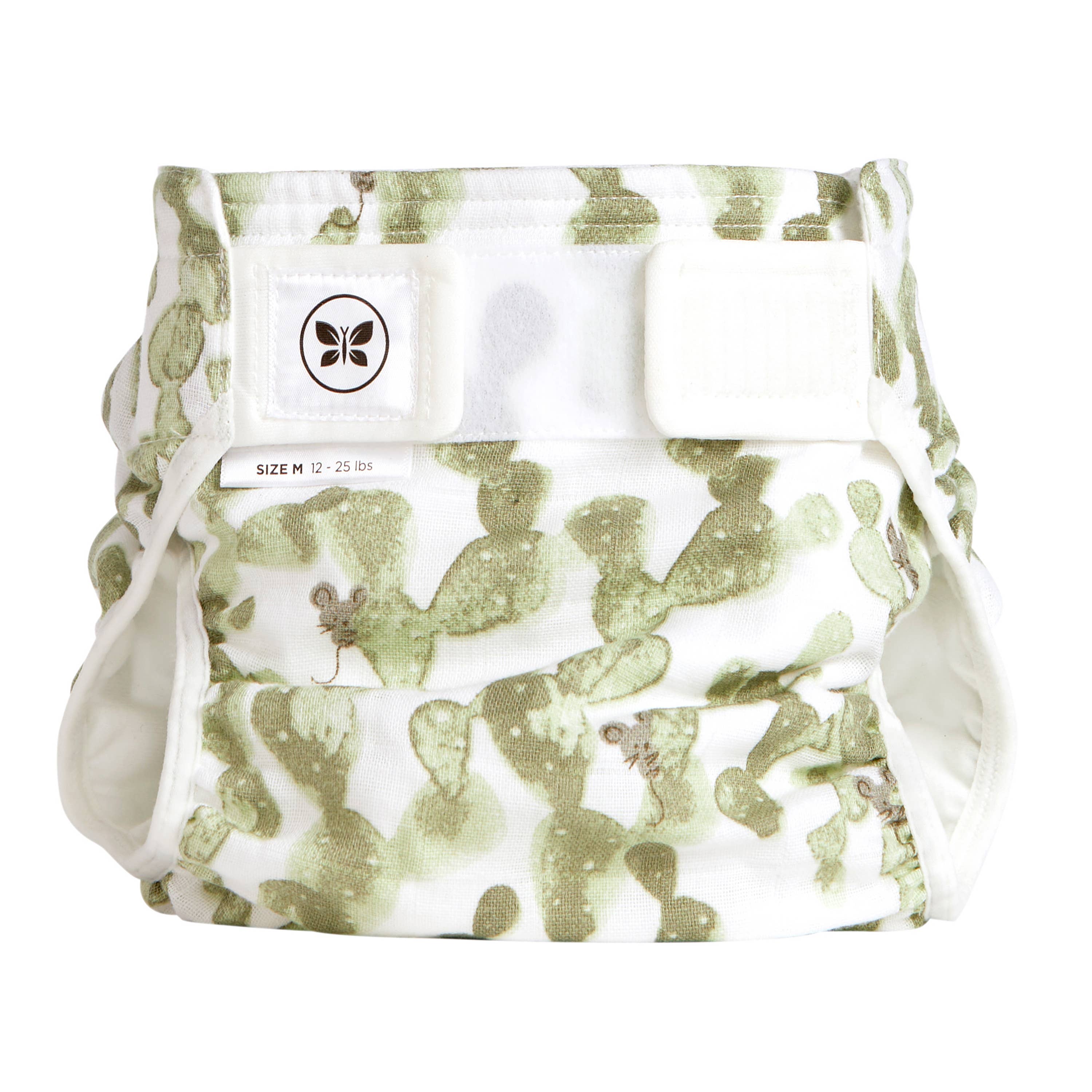 SwaddleDesigns - Wholesale Diaper (Cloth) - Baby - Honest® - Cotton Muslin Hybrid Reusable Cloth Diaper Cover - Desert Besties1
