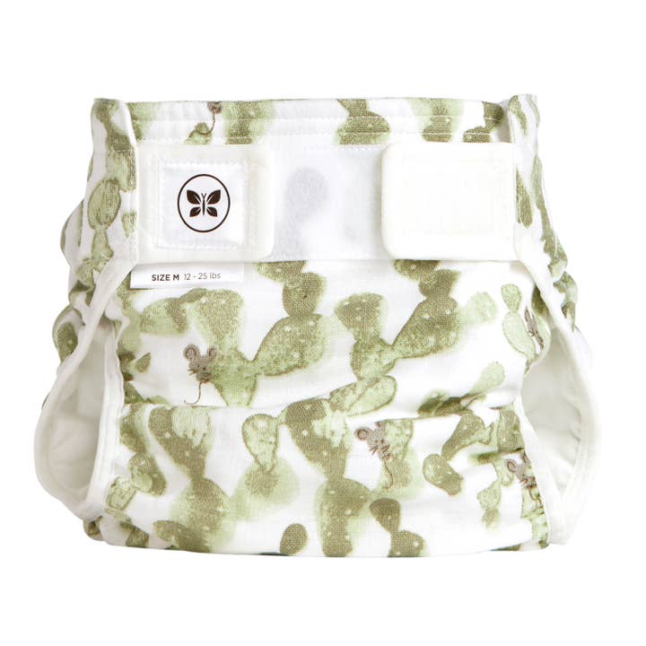 SwaddleDesigns - Wholesale Diaper (Cloth) - Baby - Honest® - Cotton Muslin Hybrid Reusable Cloth Diaper Cover - Desert Besties1
