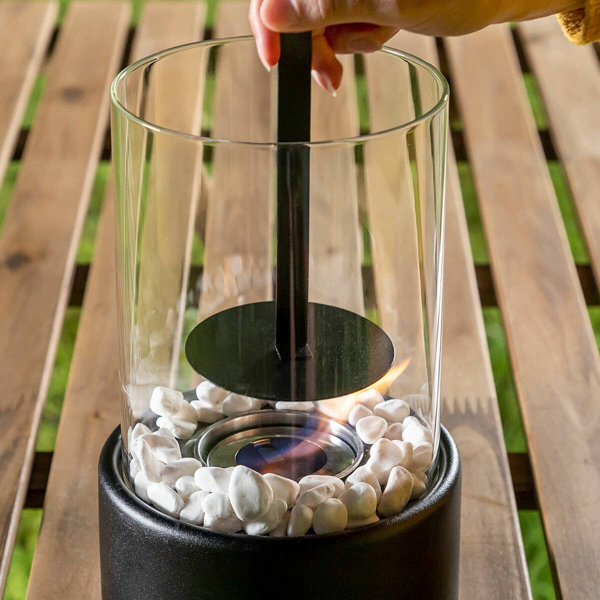 InnovaGoods - Wholesale Vuurschaal/terrashaard - InnovaGoods Heatfir decoratieve bio-ethanol tafelhaard1