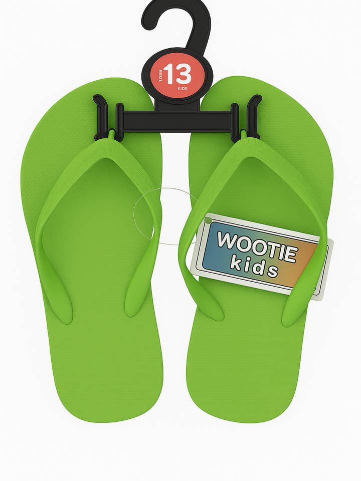 Wootie - Wholesale Sandals - Kids - WOOTIE Kids Multicolor Flip Flops / All sizes3