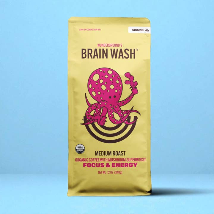 Brain Wash Roasted Coffee for wholesale by Wunderground