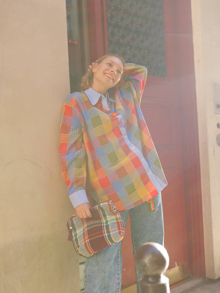 Weiches Patchwork-Hemd für den Großhandel von The Corner