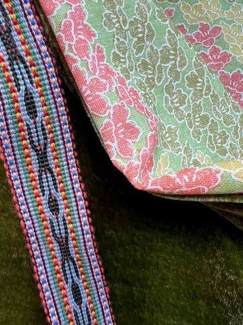 Tezeè - Vente Sac porté épaule – femme - Sac à bandoulière Tezeè avec sangle en galon ouzbek tissé main3