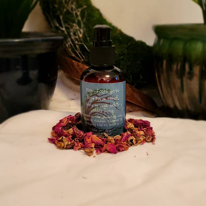 Loção Facial Rosa por atacado de Moon Roots Herbs, LLC