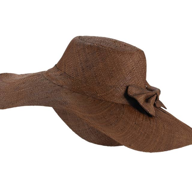 Umweltfreundlicher handgewebter Strohhut für Damen DD5012 für den Großhandel von Be You Fashion