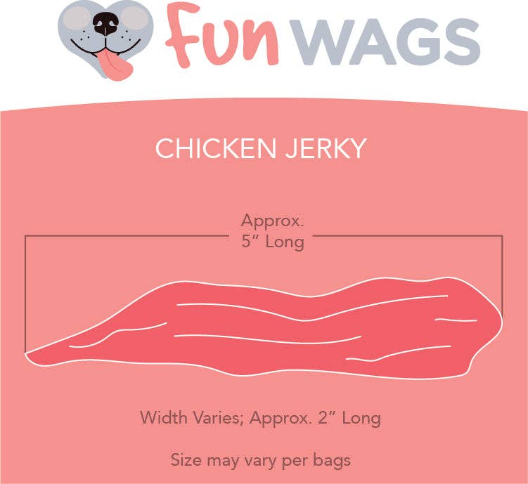FunWags – wholesale Pet treats – Dog – Blue Chicken - Chicken Jerky2