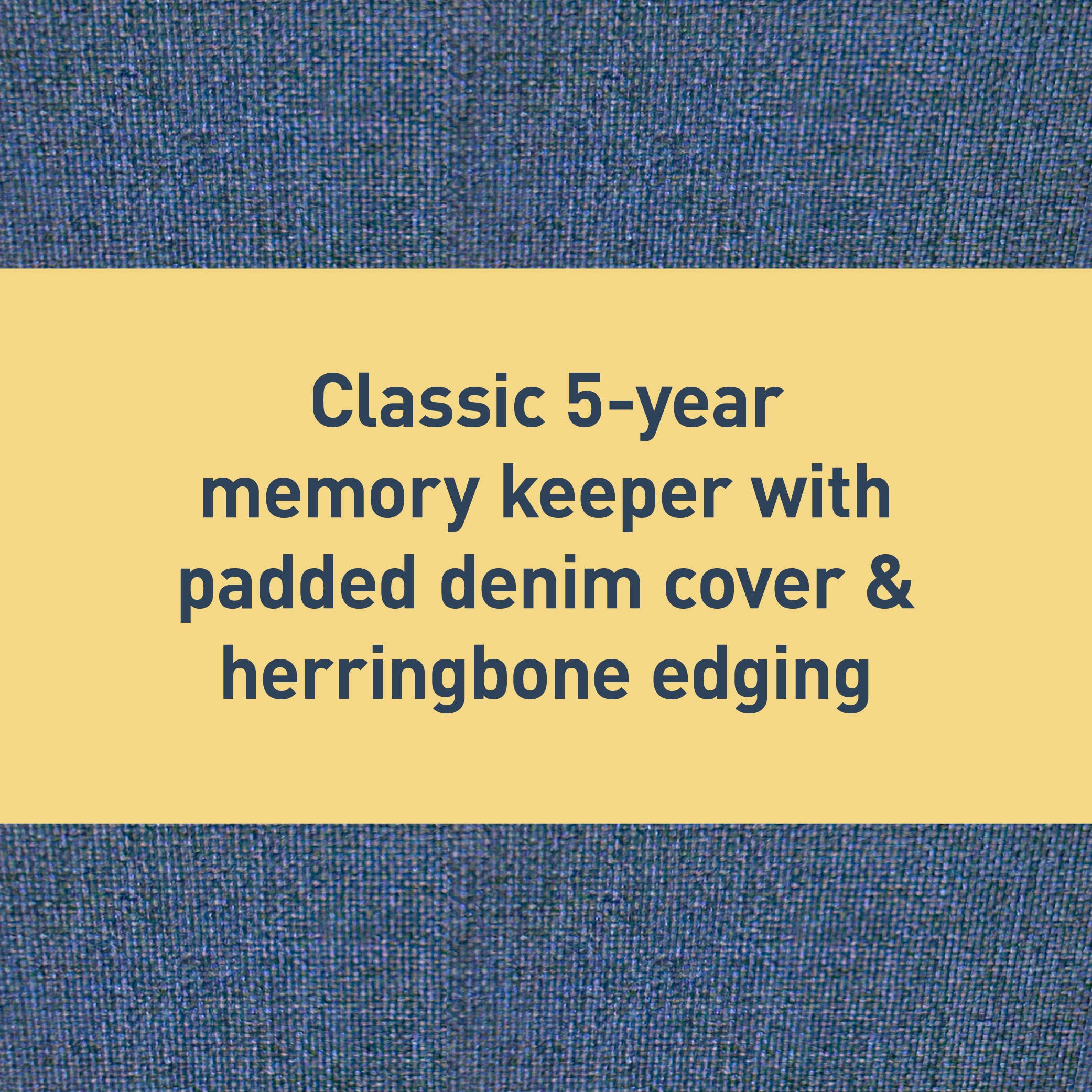 Chronicle Books - Wholesale Journal/Diary - Denim One Line A Day7