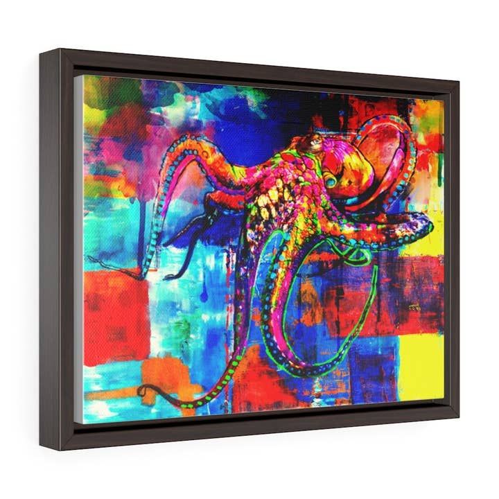 Atomic Octopus - Paysage pour la vente par Atomic Koi Creatives