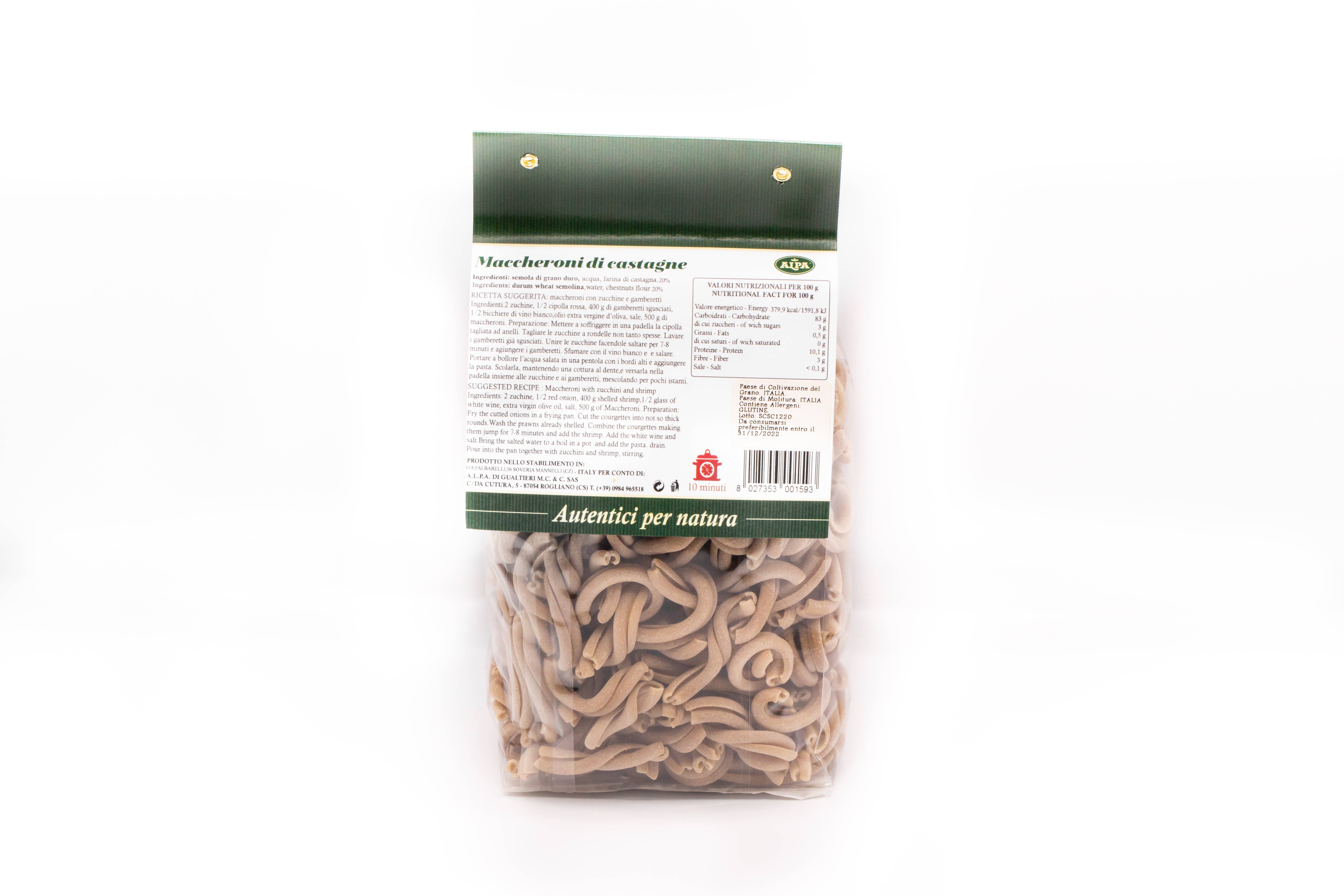 Alpa - Wholesale Pasta - Gierstpasta met kastanjebloem5