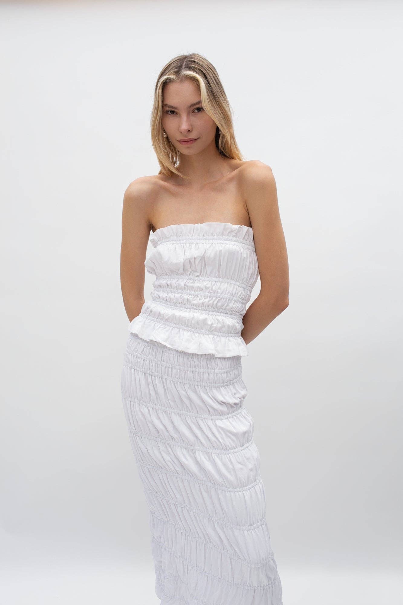 White Margaux Top for wholesale on Faire2