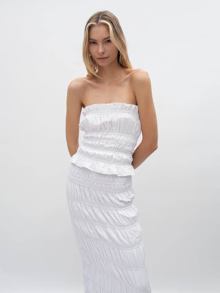 White Margaux Top for wholesale on Faire2