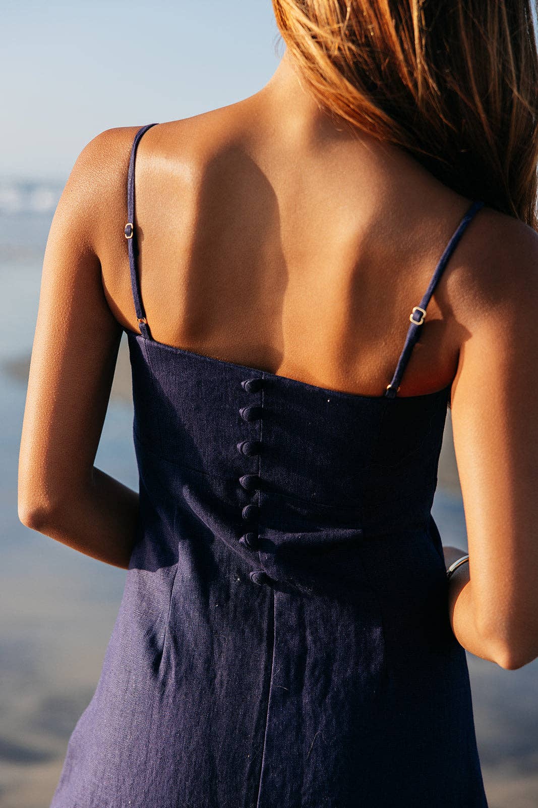 ISLA & SAIGE - Wholesale Dress - Women's - Margot Linen Maxi Dress2