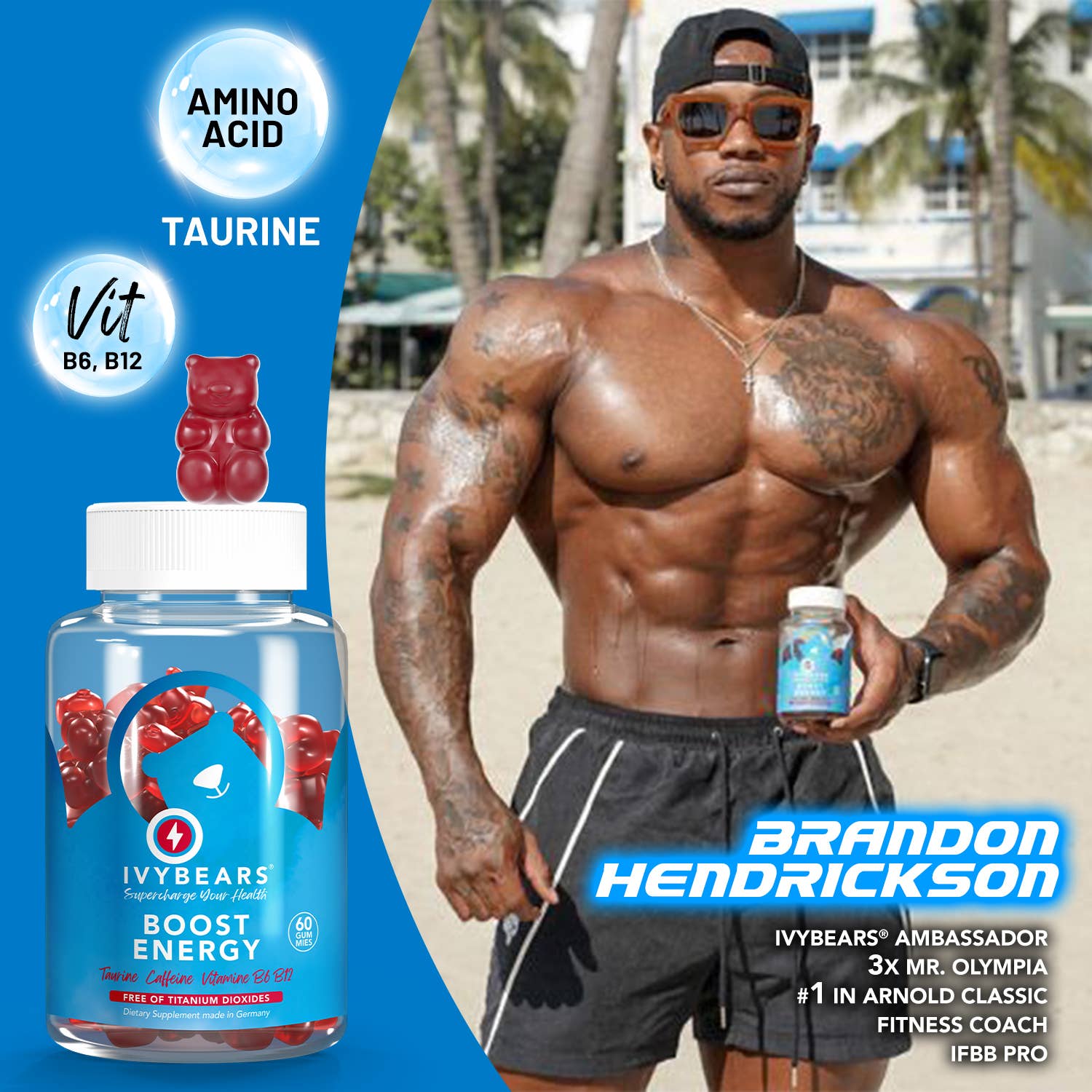 IvyBears - Vente Supplément oral/vitamine - Booster l'énergie5