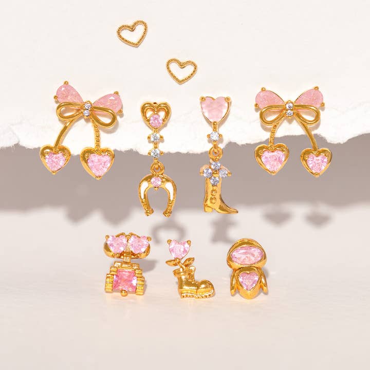 Girls Crew - Wholesale Dangle Earrings - Cherry Pie Earrings
