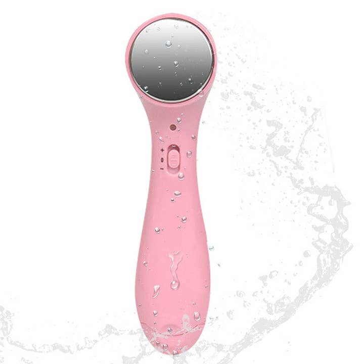 Savoy Active – Großhandel Gesichtspflege-Set – Ultraschall-Ionen-Gesichtsmassagegerät - Pink