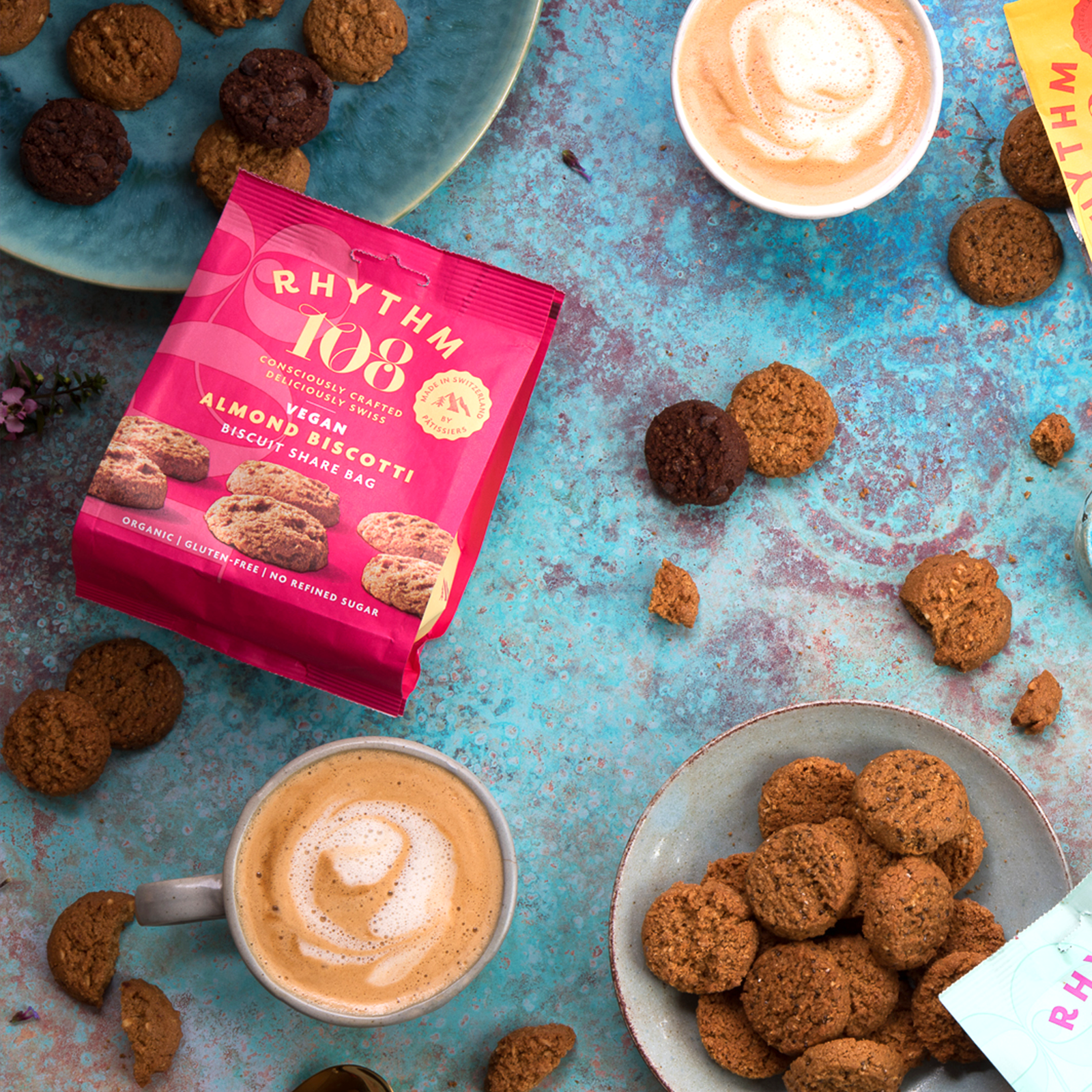 Rhythm108 - Vente Biscuits - Biscotti végétalien aux amandes Sachet 135g6