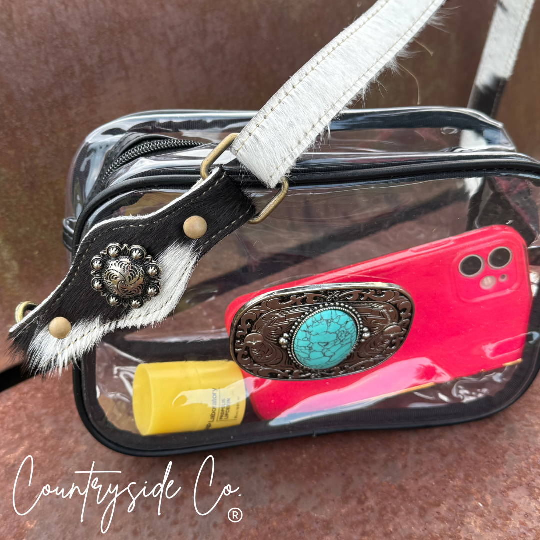 Countryside Co. – bolsa tiracolo - Mulher por atacado – Festival Céu Limpo ao Meio-Dia, NFR. Saco de Estádio1