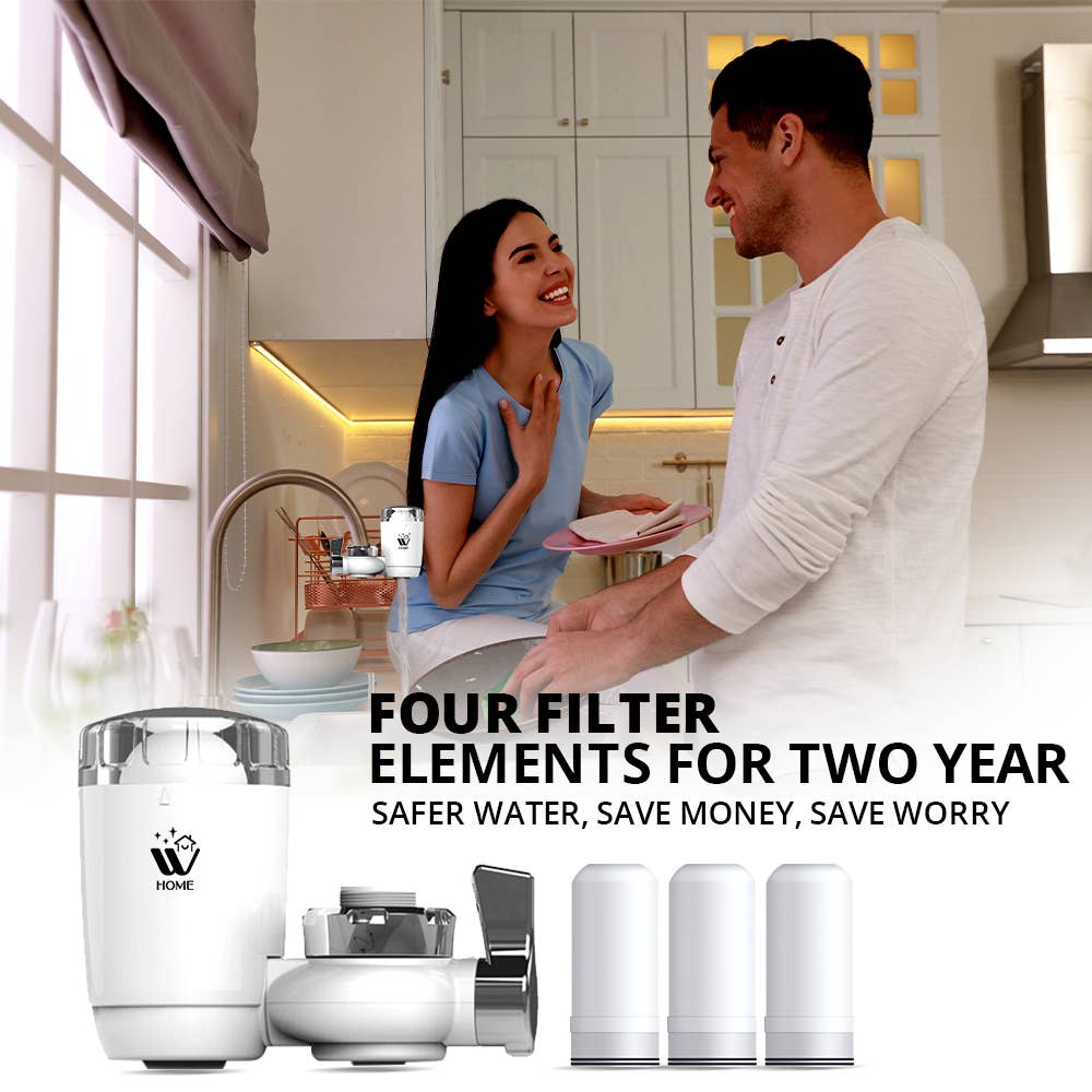 WBM LLC - Wholesale Water Filter - WBM SMART Faucet Filter Replacement, BPA Free | Pack 24