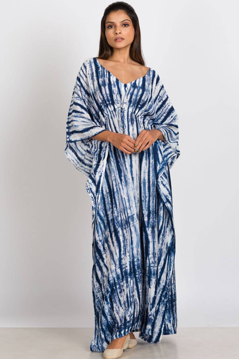 Sevya Handmade - Wholesale Kaftan - Women's - Shibori Caftans14
