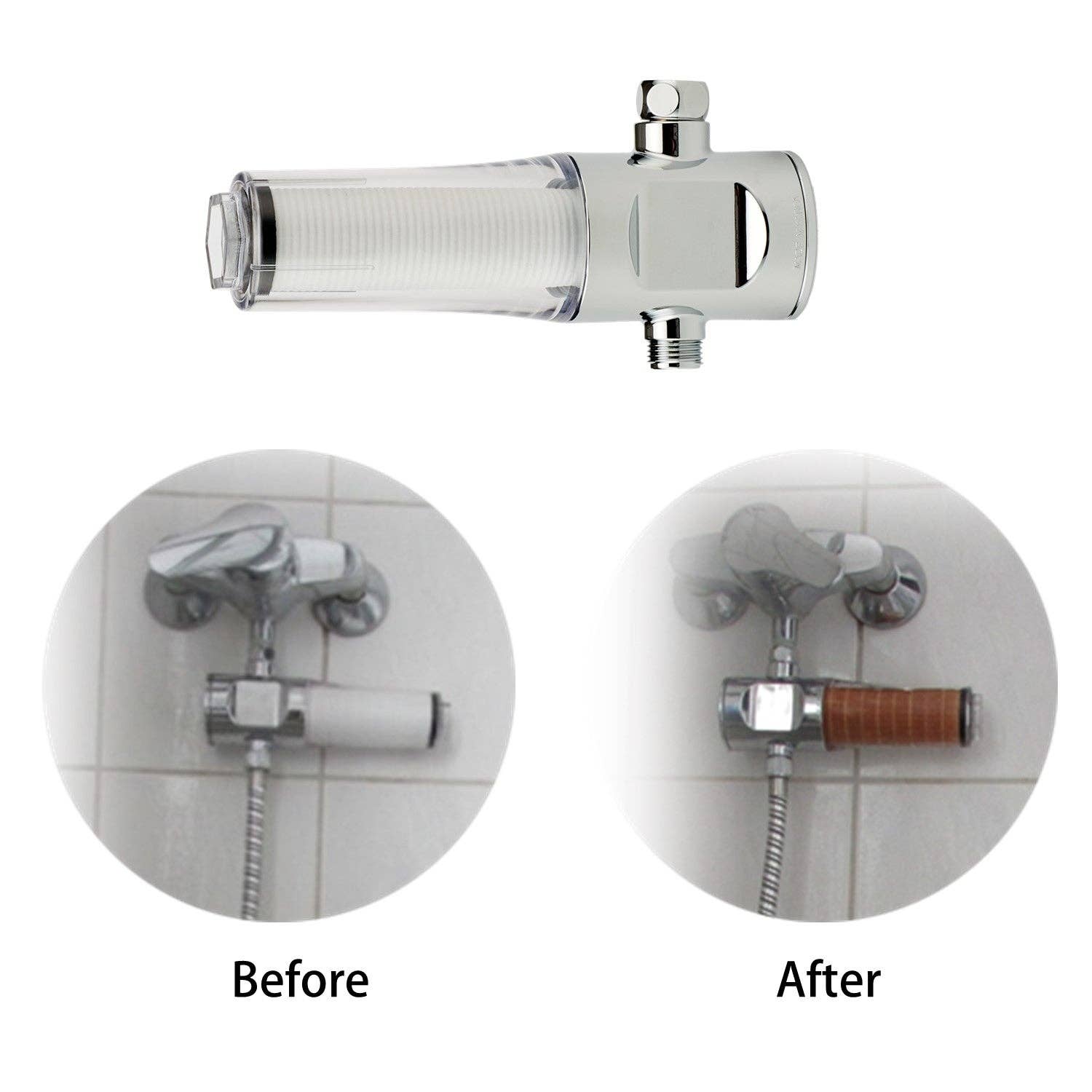 VitaPure America - Venta al por mayor Filtros de agua - SUF-200P con PureMax - Filtro de agua y ducha VitaPure Iline9