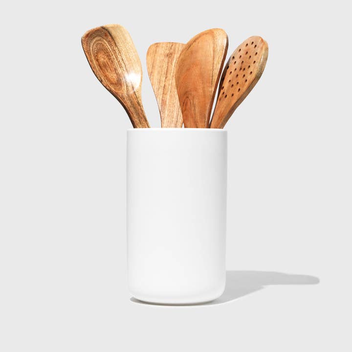 Public Goods - Wholesale Utensil Holder - Tall Ceramic Utensil Holder