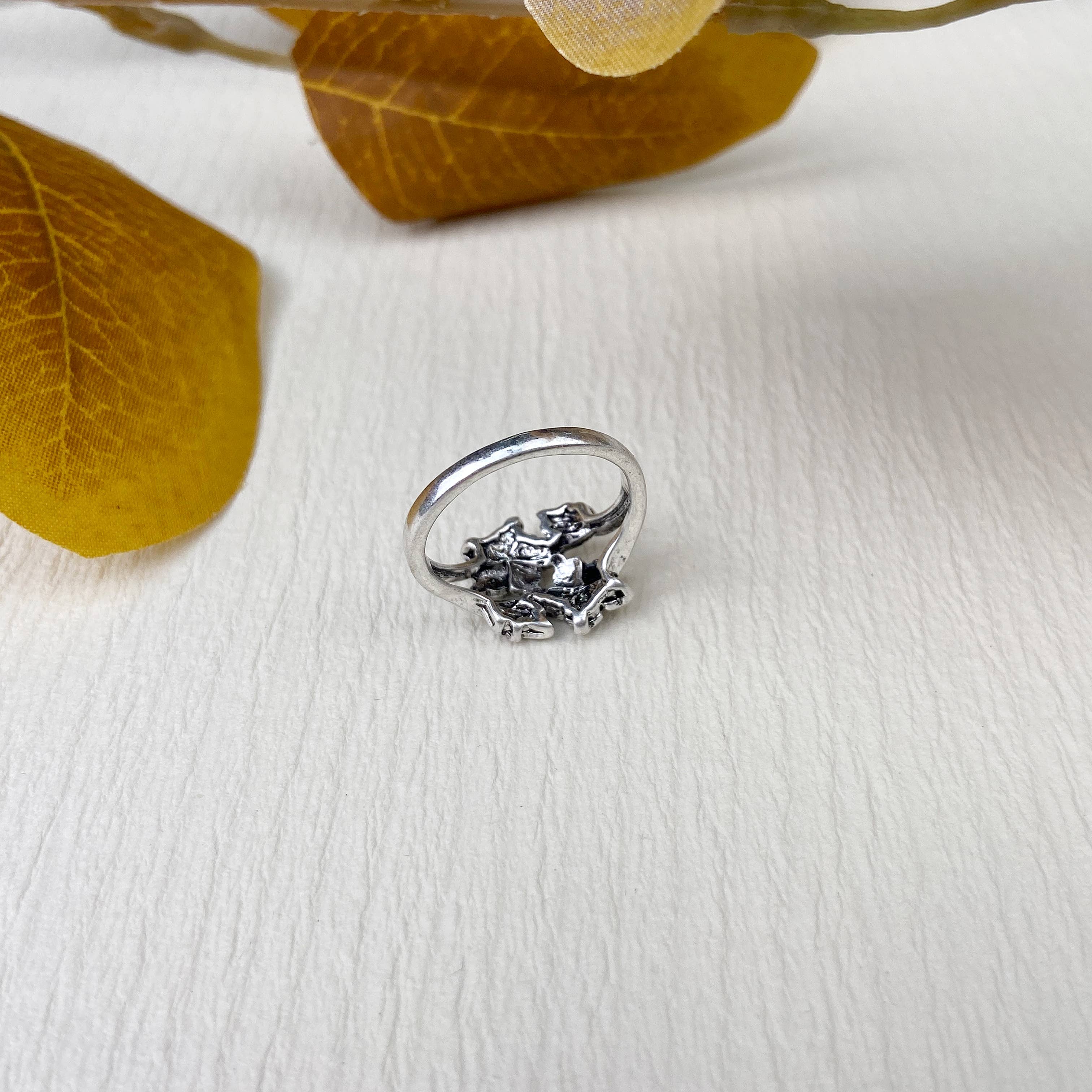 mildstyles – wholesale Cocktail/Statement Ring – Grace Blomma Bladring3