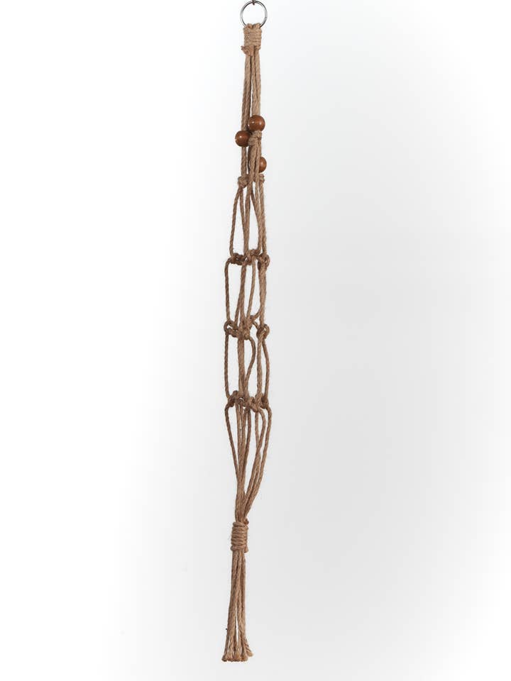 Cintre en jute naturel de 30 po pour la vente par Primitive Planters