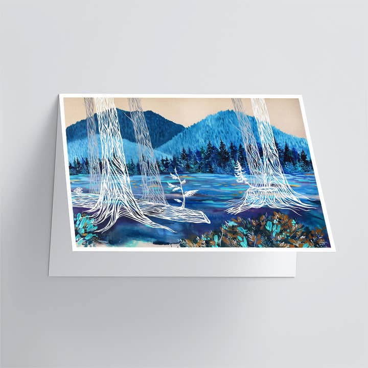 Greeting Card - Inner Peace for wholesale by April Lacheur Art